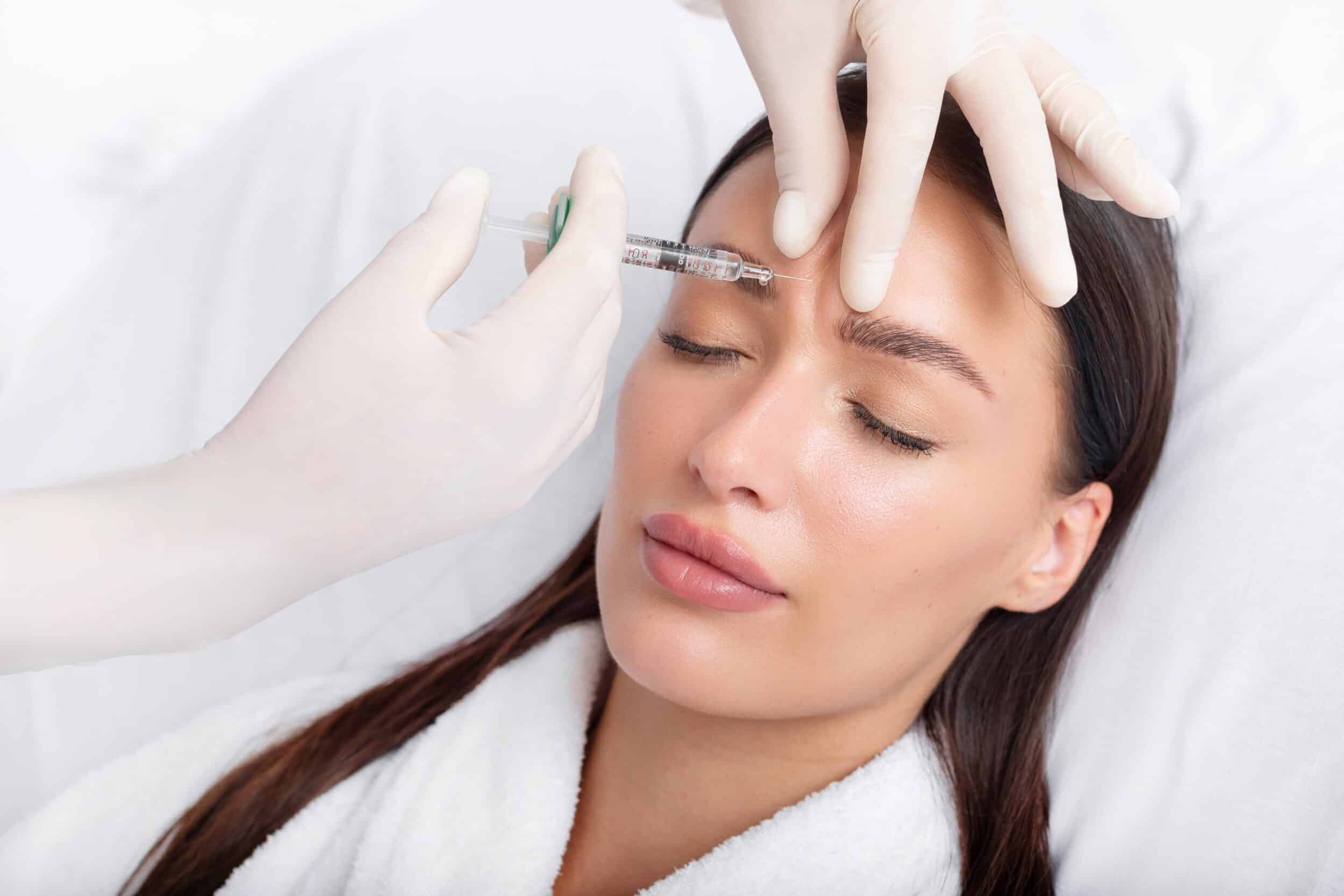 Woman getting BOTOX in Boca Raton, FL