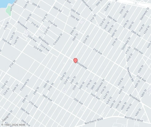 Location Map: 32-12 Broadway, 2nd floor Astoria, New York 11106
